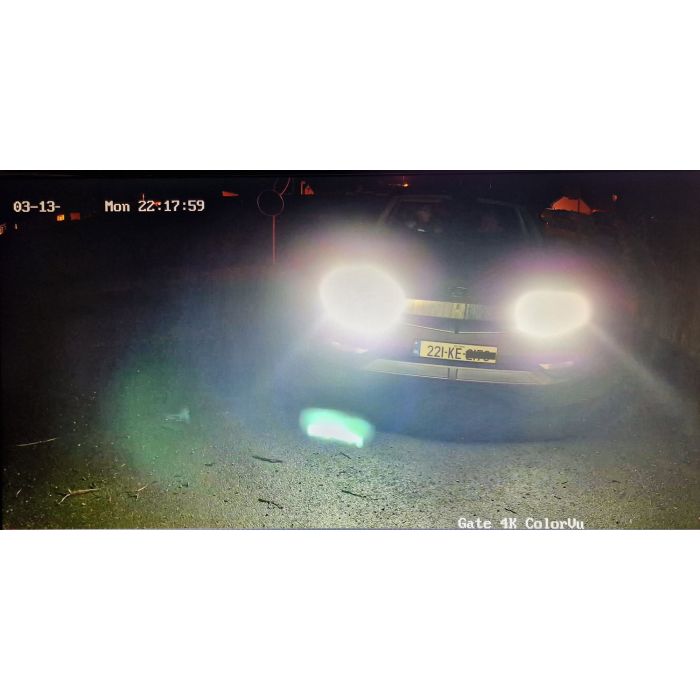 HIKVision Two Camera CCTV Kit with 4MP Hybrid Colorvu Cameras 2TB
