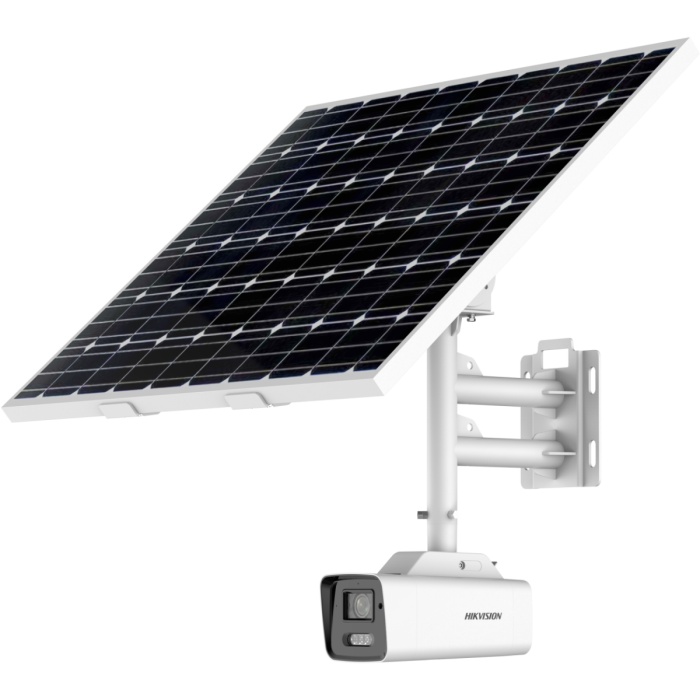 DS-2XS6A87G1-L/C32S80 4K ColorVu Fixed Bullet Solar Power 4G Network Camera Kit