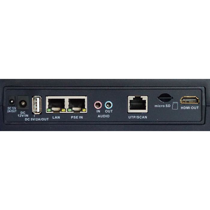 All-in-One CCTV Tester for TVI, CVI, AHD, CVBS and IP cameras with 7" Touchscreen