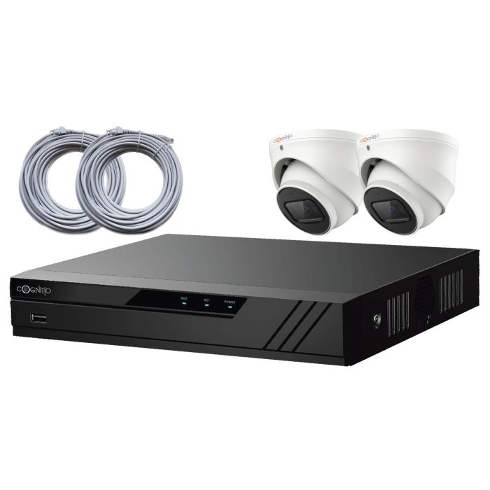 Cognitio Two Camera 5MP IP Kit with Audio