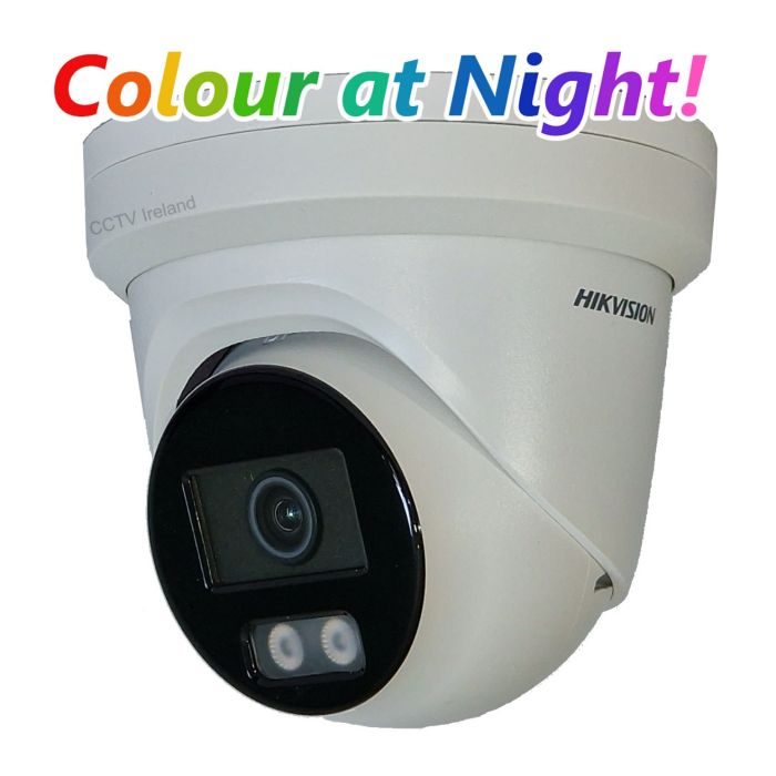 DS-2CD2387G2H-LIU 8 MP Smart Hybrid Light with ColorVu Fixed Turret Network Camera