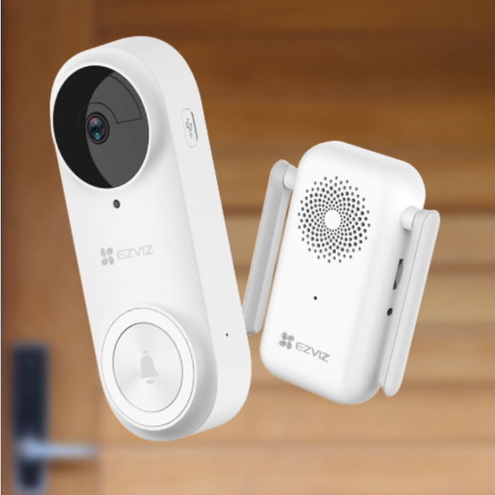EZVIZ DB2 Pro Battery-Powered 2K Video Doorbell