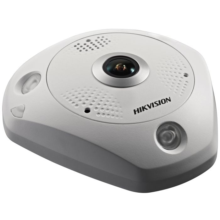 DS-2CD63C2F-IVS HD 12mp 360º View Fisheye Camera