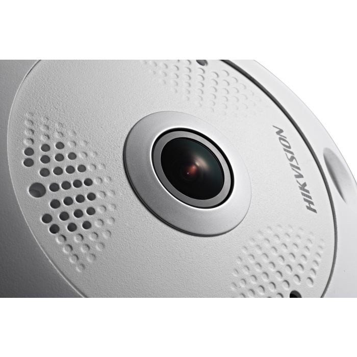 DS-2CD63C2F-IVS HD 12mp 360º View Fisheye Camera