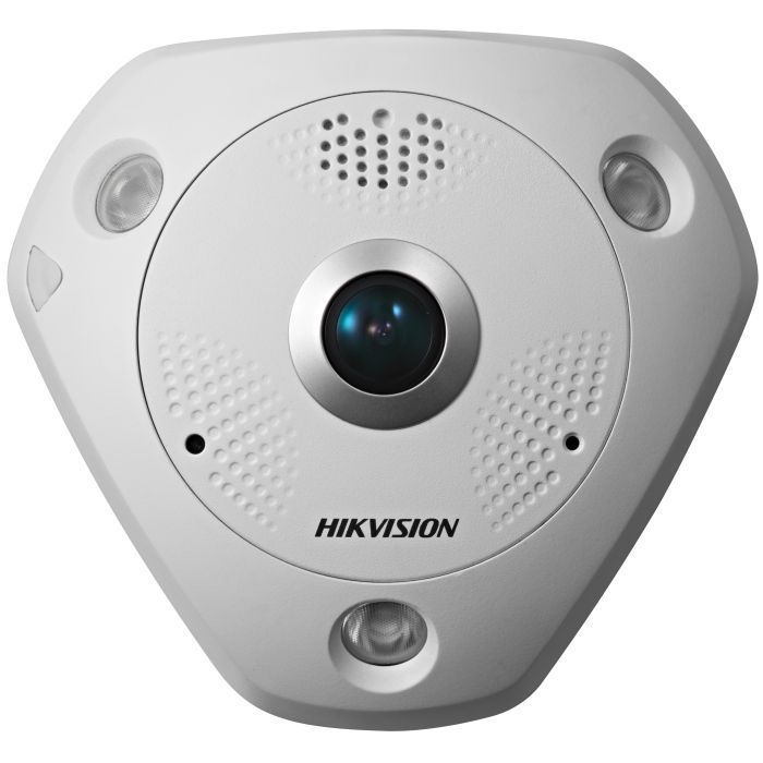 DS-2CD63C2F-IVS HD 12mp 360º View Fisheye Camera