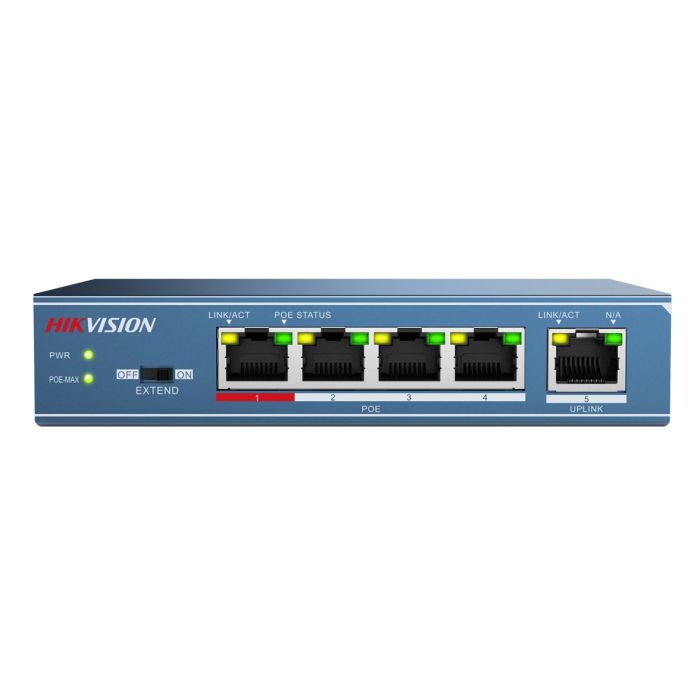 DS-3E0106HP-E 4 Port PoE switch