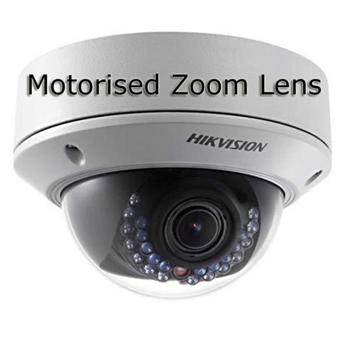 HIKVision DS-2CD2742FWD-IZ-S 4MP Motorised Vandal Resistant Dome IP Network Camera with 30m IR