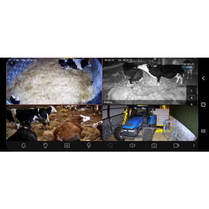 HIKVision Cow Calving PT Colour-at-Night ColorVu 4G Router Camera Bundle