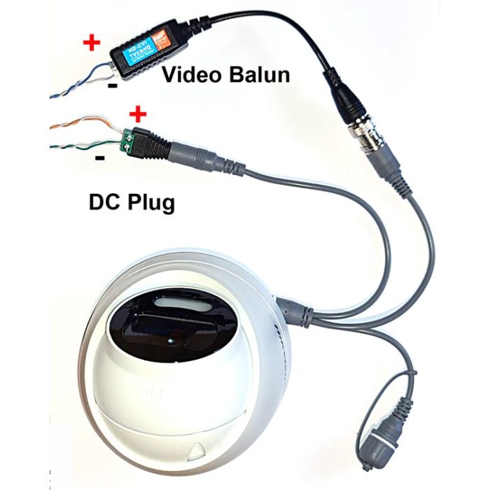 HIKVision Four Camera Turbo CCTV Kit with 5MP ColorVu Cameras with 1TB HDD