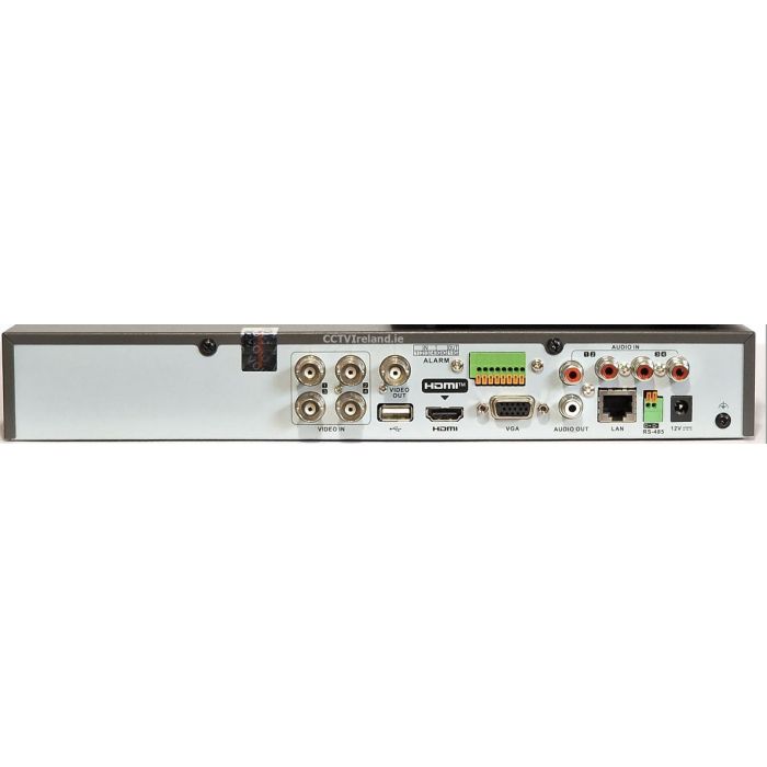 iDS-7204HUHI-k1/4S 5MP Four Channel HD Turbo 4.0 Turbo TVI Recorder 1TB Hard Drive