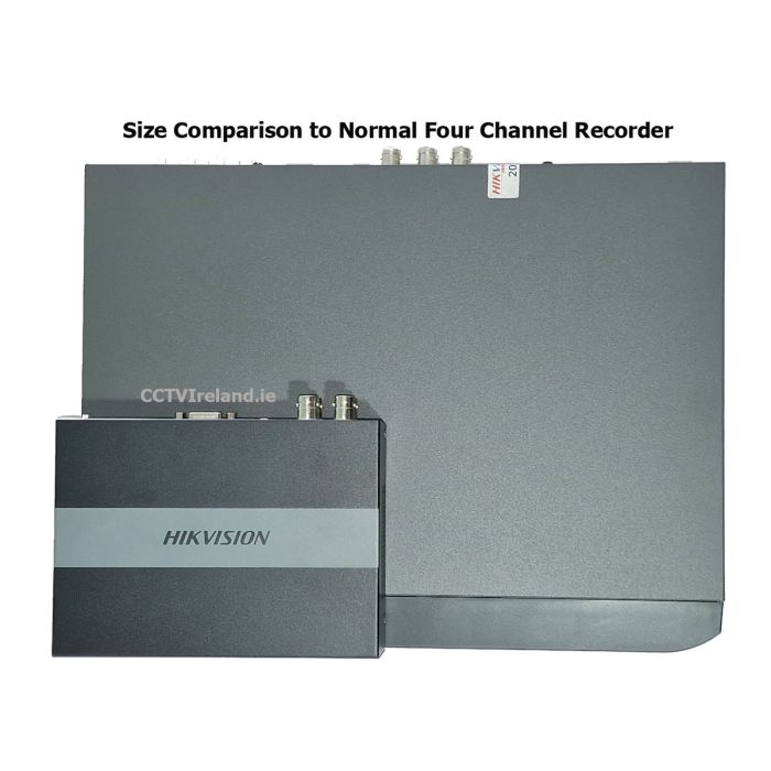 iDS-E04HUHI-B Ultra-Compact 4 Channel 1TB Recorder from Hikvision