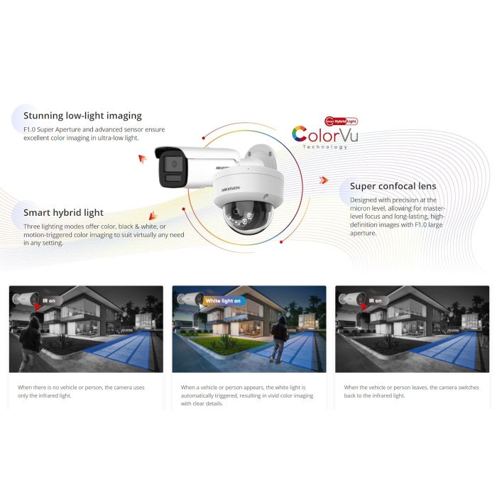 DS-2CD2347G2H-LIU Hikvision Colour at night