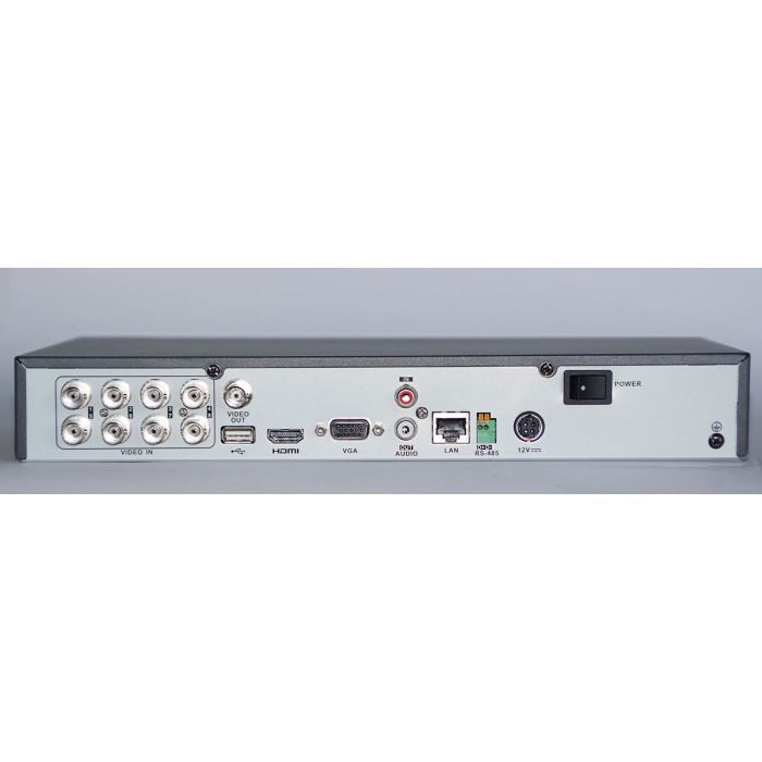 8 Channel Budget High Definition CCTV Recorder with 2TB Hard Drive