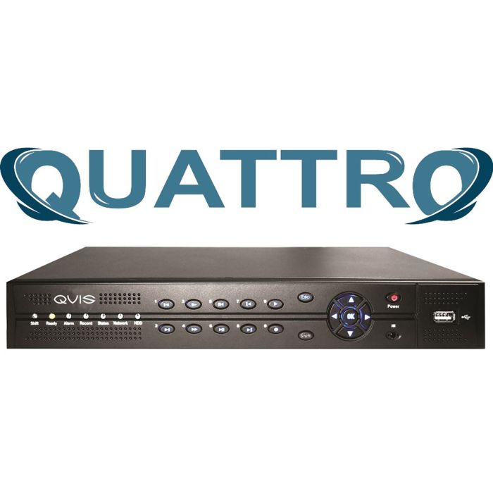 Onyx Quattro 4 in 1 CCTV Recorder. Use TVI, AHD, IP or even older analogue Cameras