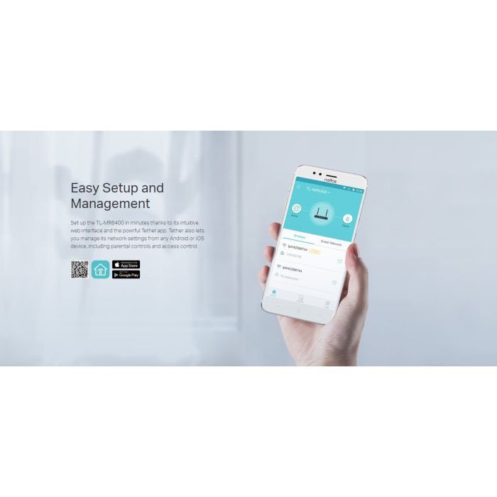 TP-Link TL-MR6400 4G Router - Perfect for CCTV Recorders