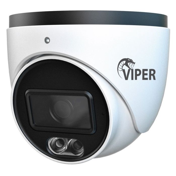 8 Camera Colour-at-Night 6MP IP Network CCTV Kit from QVIS