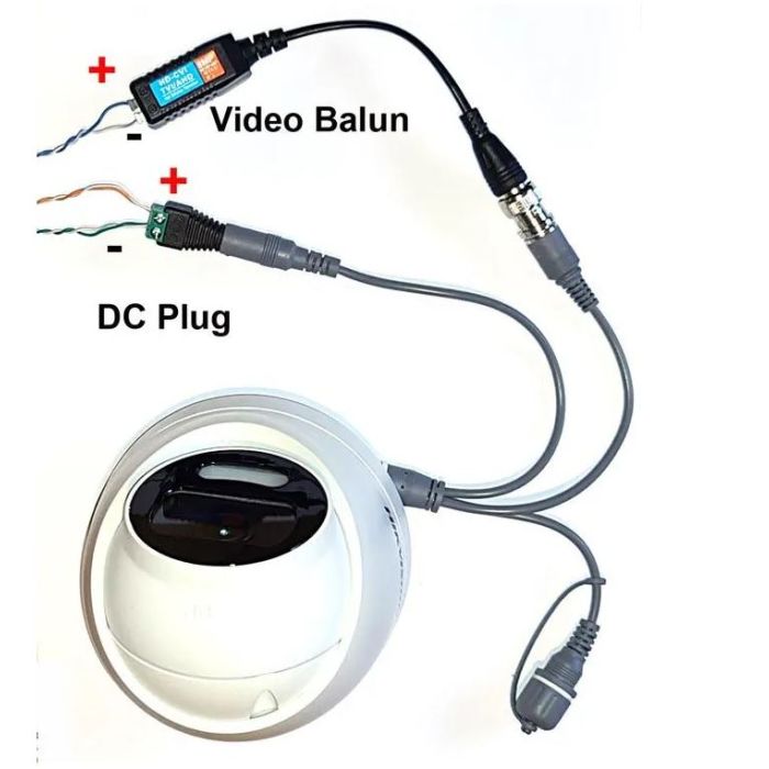 HIKVision 2 Camera Turbo CCTV Kit with 5MP IR Cameras