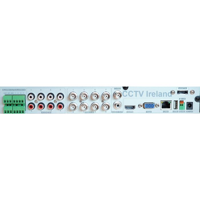 Qvis VIPER   8 Channel 2TB 4K Hybrid DVR