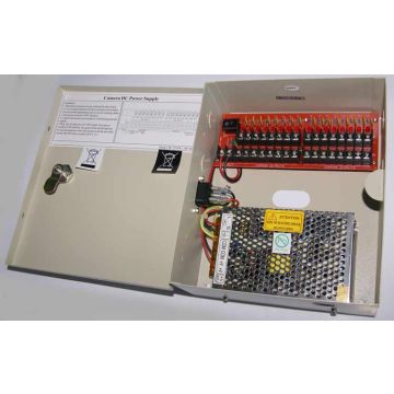 16 output 10 Amp 12 Volt Individually Fused Power Supply