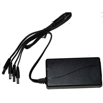 5 Amp CCTV Power Supply & 4 Way Splitter
