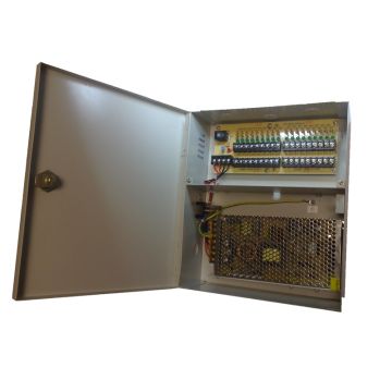 10 Amp 9 Way 12 Volt CCTV Power Supply