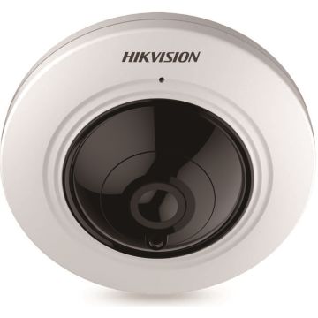 DS-2CC52H1T-FITS 5MP Turbo Fisheye Camera with Built-In Mic