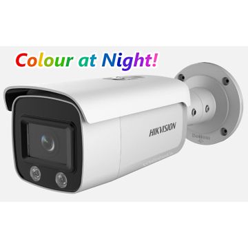 DS-2CD2T47G1-L 4MP ColorVu Fixed Bullet Network Camera with Colour At Night