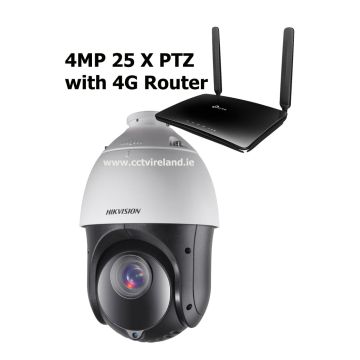 HIKVision Cow Calving PTZ Camera 4MP 25 X Zoom - programmed with TP-Link 4G Router 