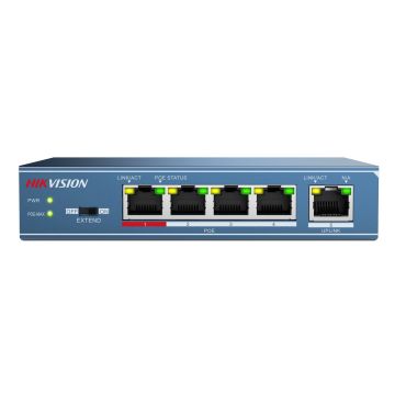 DS-3E0106HP-E 4 Port PoE switch