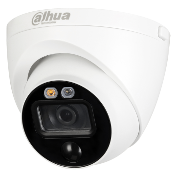 Dahua DH-HAC-ME1500E-LED 5MP HDCVI Active Deterrence Turret Camera
