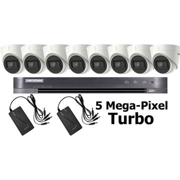 Eight Camera Budget High Definition 4MP Turbo Kit with 2TB HDD from HIKVision
