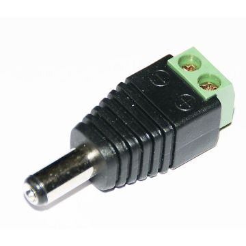 Male DC Plug For CCTV Cameras