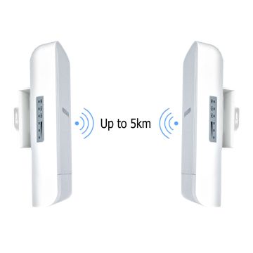 DS-3WF02C-5AC/O 5Ghz 5km Outdoor Wireless Link Kit
