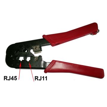 RJ 45 Crimp Tool for network cables
