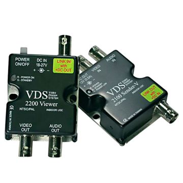 VDS2200 Genie Transmit Video signal, audio, and Power over one coax cable