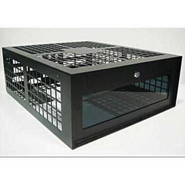 Slim Steel Case for CCTV Recorder - Cage - Lockable
